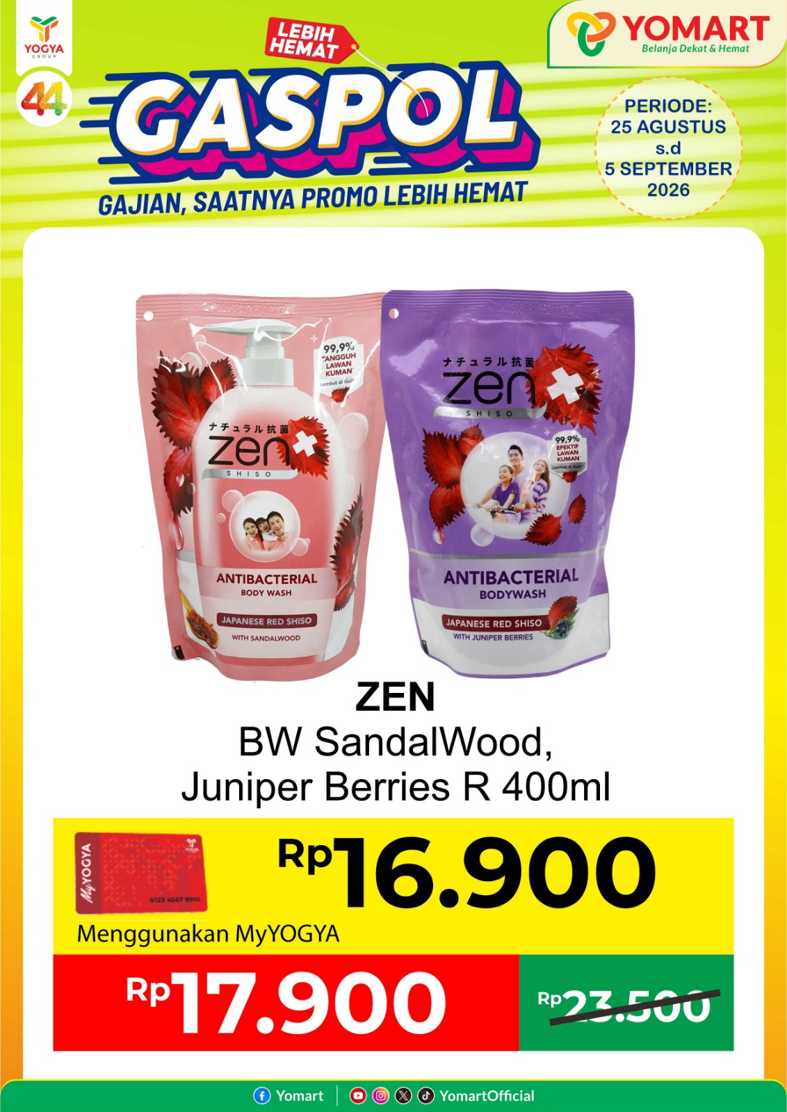 Zen BW sandalwood, juniper berries R 400ml
