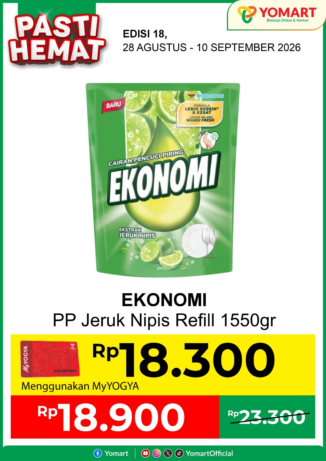 Ekonomi Jeruk Nipis 1550gr