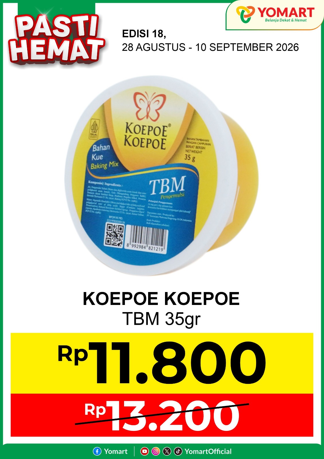 KOEPO KOEPO TBM pengemulsi 35gr 