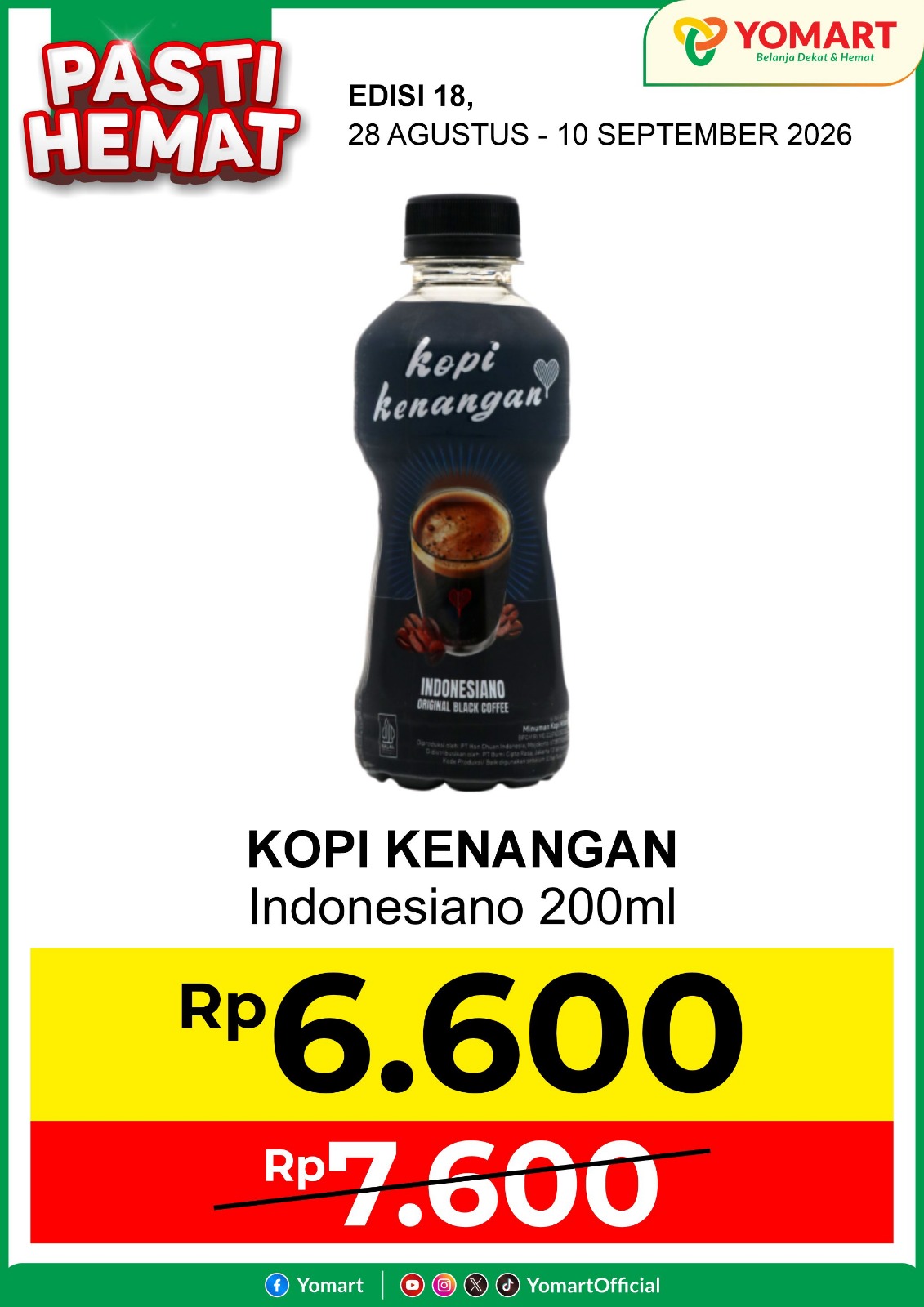 KOPI KENANGAN Indonesiano 200ml