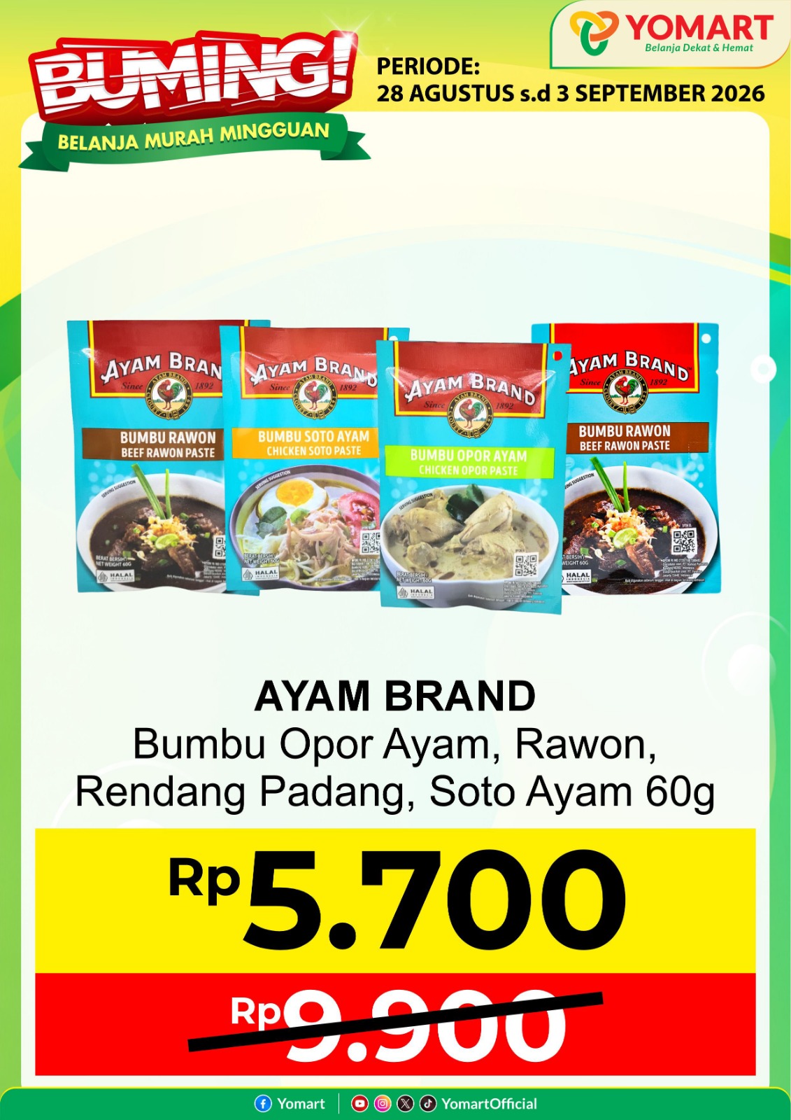 AYAM BRAND 60gr