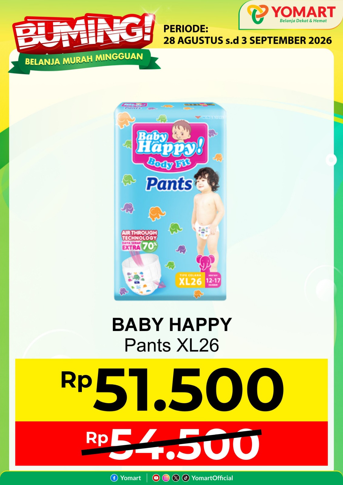 BABY HAPPY celana XL26