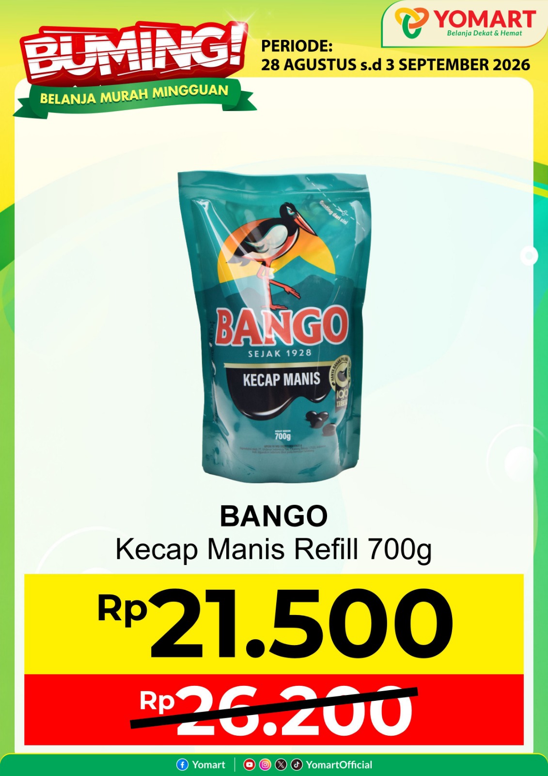 BANGO kecap manis 700gr