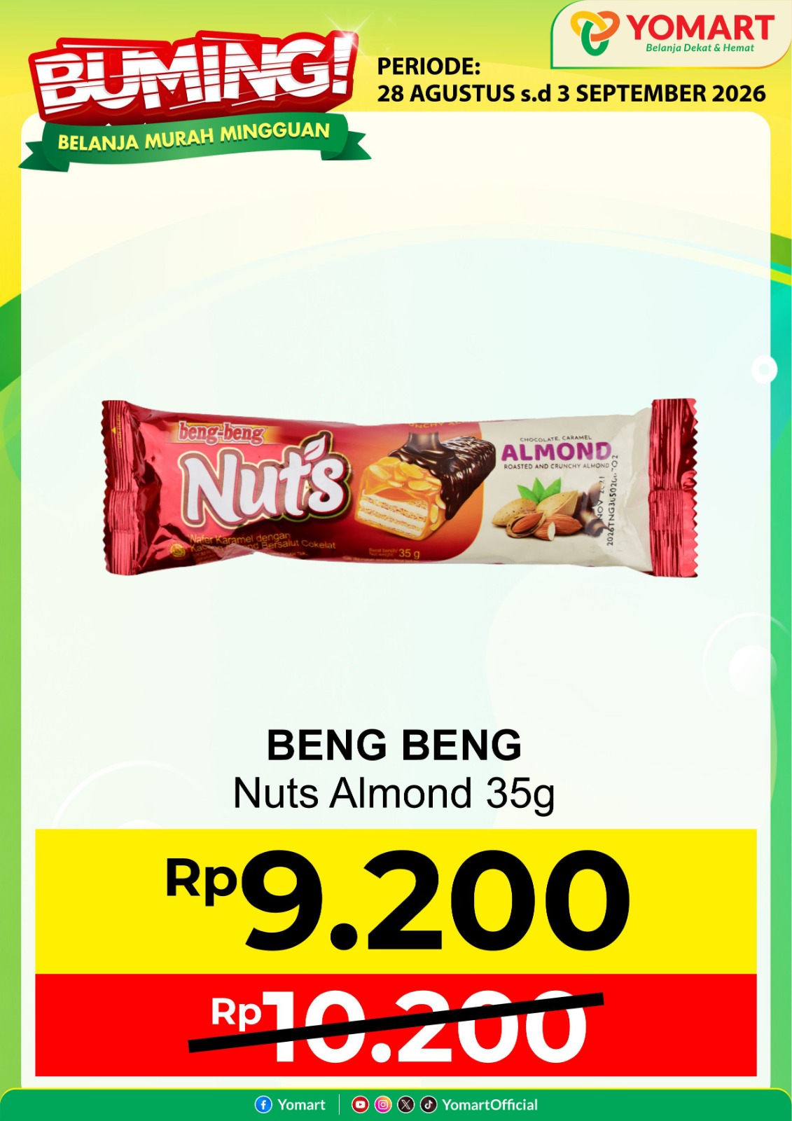 BENG BENG nuts almond