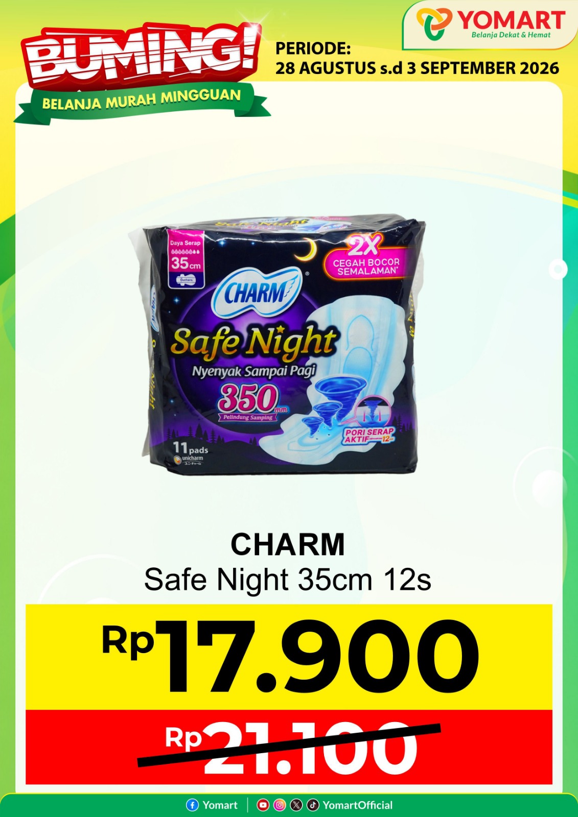CHARM safe night 35cm 12s