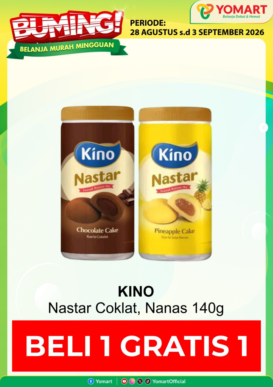 KINO nastar (Buy 1 Get 1)