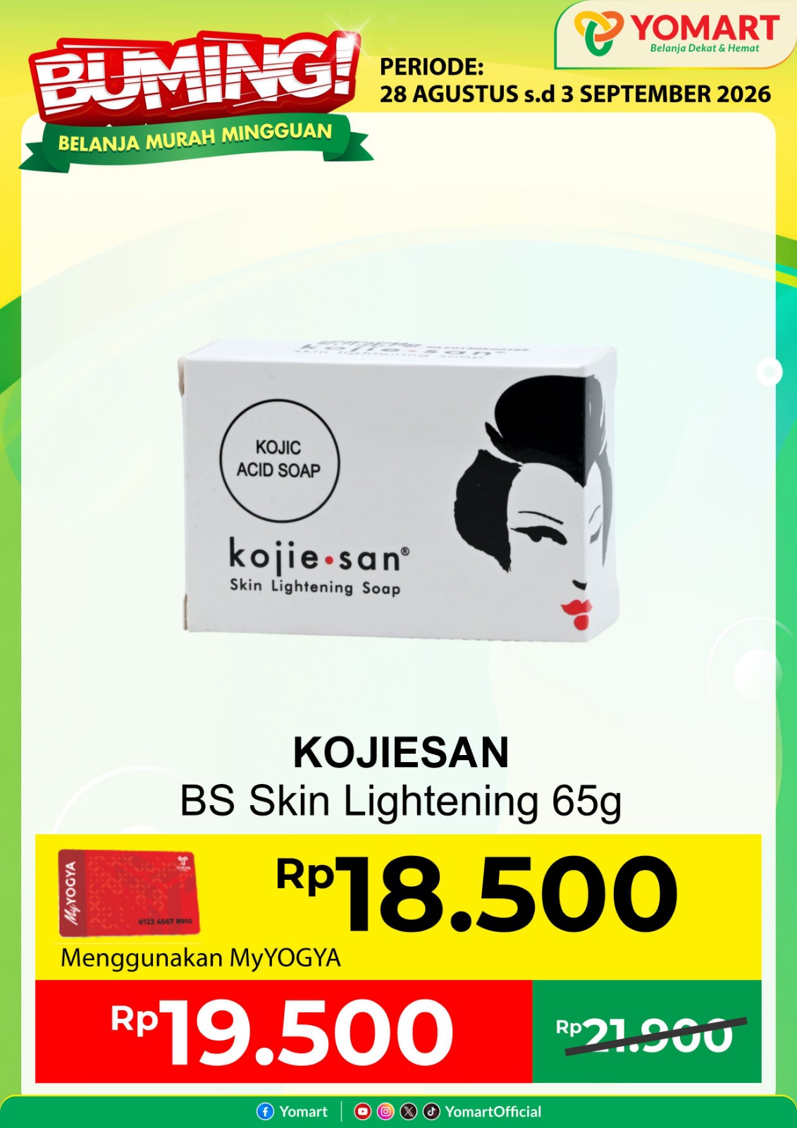 KOJIESAN Skin lightening 65gr