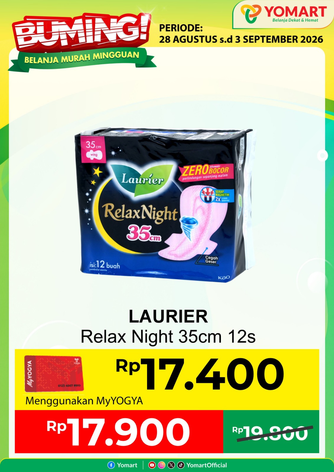 LAURIER relax night 35cm 12s